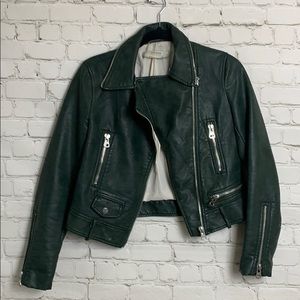 Zara Faux Leather Jacket